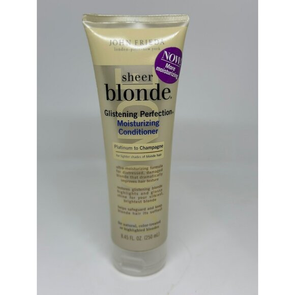 John-Frieda Sheer Blonde Glistening Perfection Conditioner 8.45 oz NEW 100% Full - Picture 1 of 4